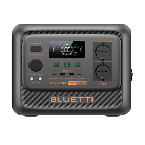 Estacion de energia Bluetti Premium 100 V2 | 2.000W -1.024 Wh