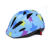Babyluna - Casco Bicicleta Patinaje Antigolpes Celeste