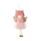 thumbnail image 1 of Adorno Colgante Para árbol De Navidad Con Forma De Muñeco De ángel Para La Chimenea De La Sala De Estar, Color Rosa, 1 of 3