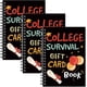 thumbnail image 1 of Libro tarjetas regalo supervivencia universidad 18x13 cm graduación organizador dinero estudiantes, 1 of 6