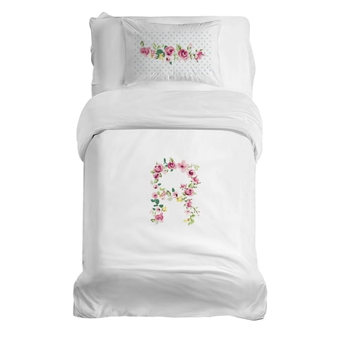 Tuyo Print - Cubreplumón Transición Letras Vintage R