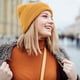 thumbnail image 5 of Gorro clásico de invierno cálido para hombre, gorro de punto acrílico con puños, gorro de uso diario, 5 of 7