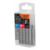 Expert - Juego 5 Puntas Dobles Phillips Y Planas 2 Truper #Pude-4201