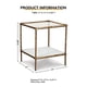 thumbnail image 3 of Mesa decorativa con diseño exclusivo de Ashley Ryandale Antique Brass, 3 of 5