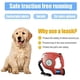 thumbnail image 4 of Correas retráctiles para perros con linterna y dispensador de bolsas de basura. Correa automática 3 en 1 para pasear perros de 4,5 m., 4 of 5