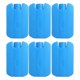 thumbnail image 1 of 6 Unidades De Bolsas De Hielo Para Nevera De Viaje, Bloques De Hielo Para El Hogar, Camping, Barbacoa, Color Azul, 1 of 5