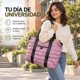 thumbnail image 2 of Bolso Tote Puffer Mujer Grande 25l Acolchado Nylon Viaje Gym Rosado, 2 of 3
