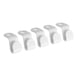 thumbnail image 1 of 5 Piezas Conector De Suspensión De Ropa Clips De Suspensión Duraderos Para Bufandas Camisa Chaquetas Blanco, 1 of 3