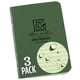 thumbnail image 1 of Cuaderno Rite in the Rain 8 cm × 12 cm Verde (Pack de 3), 1 of 7