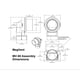 thumbnail image 3 of Acople magnético para ventilación de secadora MagVent MV-90, codo desfasado de 90°, 3 of 3