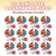 thumbnail image 2 of Minijuego de baloncesto ArtCreativity con 12 juegos para niños, 2 of 7