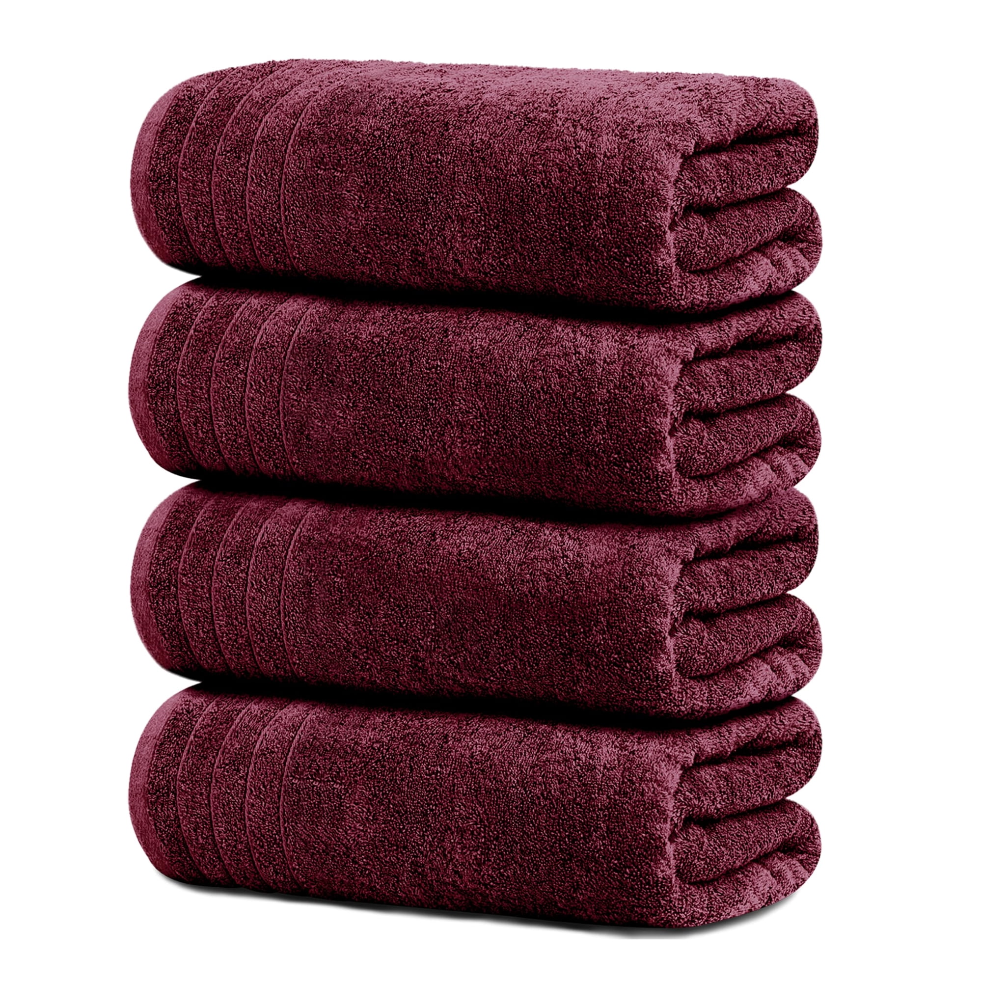 Tens Towels - Toallas De Baño Tens Toallas Extra Grandes, 100% Algodón, 76 X 152 Cm, Paquete De 4