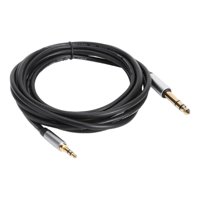 Bothyi - Adaptador De Auriculares De Cable De Audio De 3,5 Mm A 6,35 Mm Para Altavoz De Teléfono Móvil De Guitarra 3 M