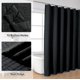 thumbnail image 2 of Cortina de Ducha Aiyufeng 183 cm Negra 3D en Relieve, 2 of 7