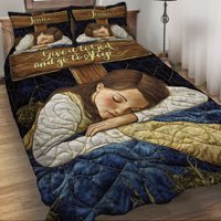 Milsleep - Give It To God - Juego De Edredón Cristiano Personalizado
