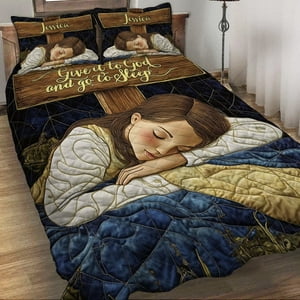 Milsleep - Give It To God - Juego De Edredón Cristiano Personalizado