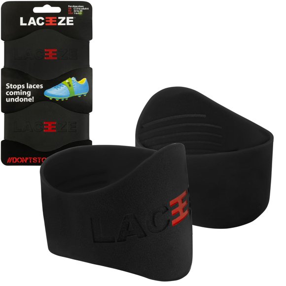 Funda de encaje para zapatos Laceeze Band Original, negra