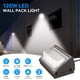 thumbnail image 3 of Paquete de luces LED de pared Flakeeper, 120 W, sensor del anochecer al amanecer, paquete de 2, 3 of 7