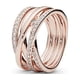 thumbnail image 2 of Anillo Pandora Rose Tm Entwined Con Circonitas Cúbicas Transparentes, 2 of 2