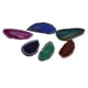 thumbnail image 2 of 6 piezas forma irregular ágata cuarzo rebanada colgante encantos joyería multicolor, 2 of 5