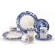 thumbnail image 1 of Juego de Vajilla Spode Blue Italian Brocato 12 piezas, 1 of 7
