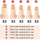 thumbnail image 2 of Farula Dedo BBTO 10 Unidades 5 Tallas Soporte EVA, 2 of 3