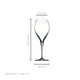 thumbnail image 2 of Set De 6 Copa De Vino 445 Cc Linea Montecarlo, 2 of 5