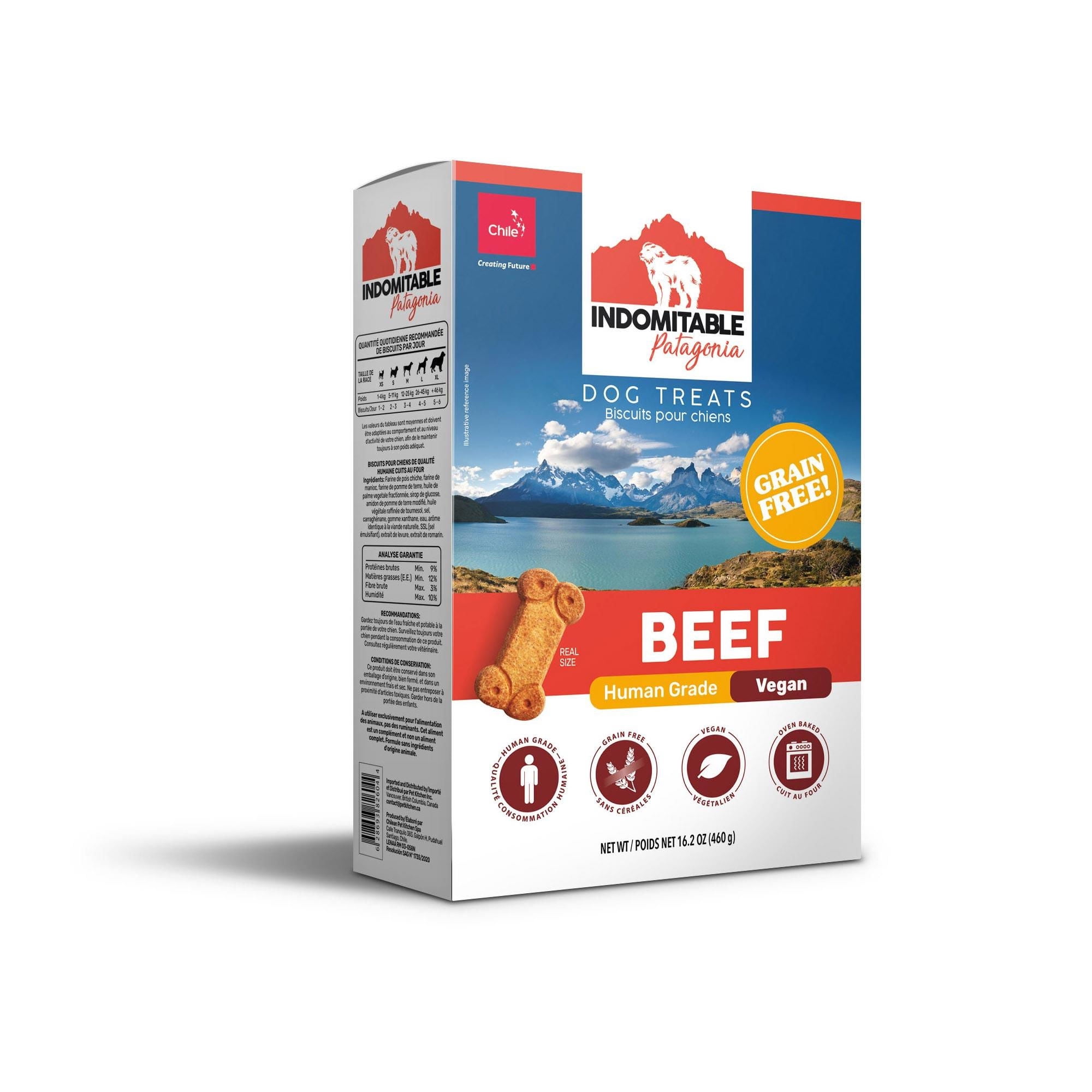 Snack Para Perro Grain Free Beef 460 g Indomitable Patagonia