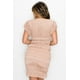 thumbnail image 3 of Conjunto de Top Fruncido Pronunciado y Falda con Volantes, 3 of 5