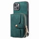 thumbnail image 4 of Funda Tipo Cartera con Correa Cruzada para iPhone 14 Protección Contra Golpes Verde, 4 of 6