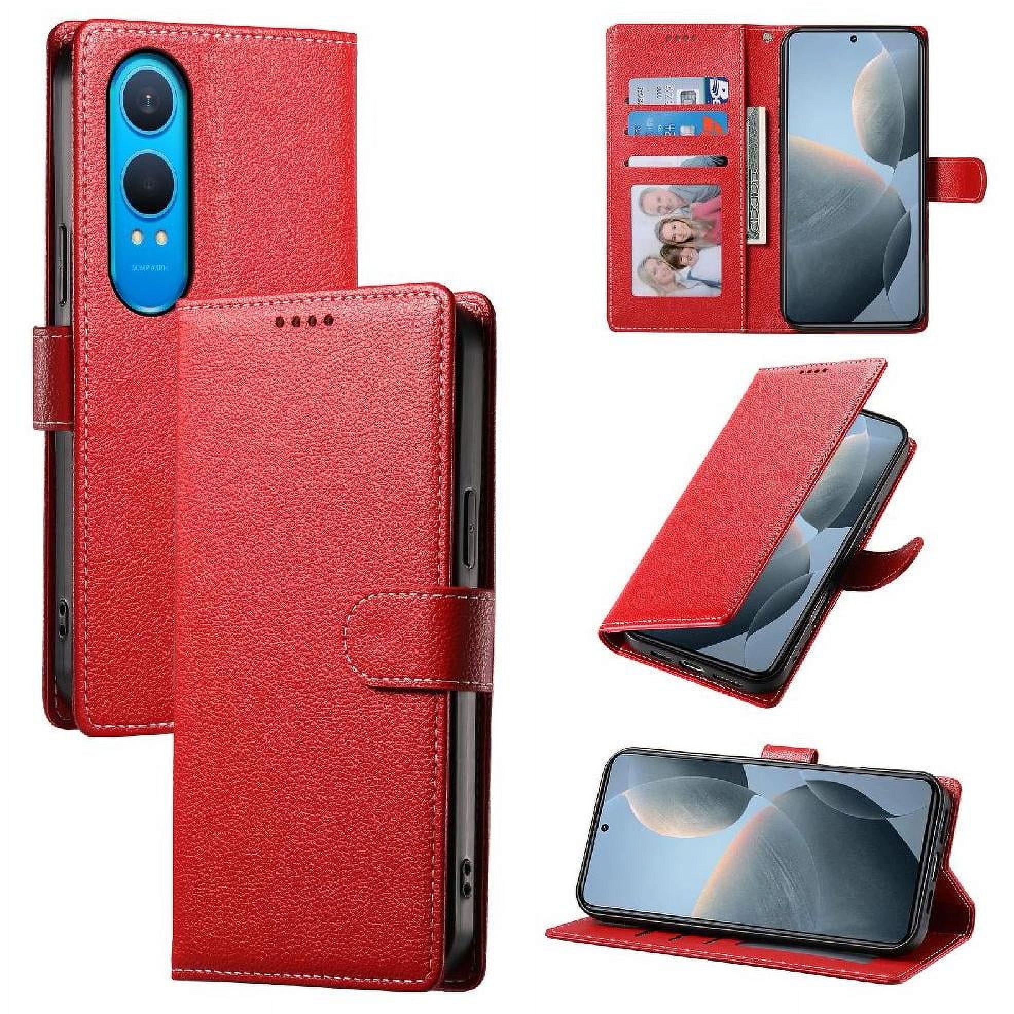 Funda Para Foxdock Oneplus Nord Ce 4 Lite 5G– Cuero Premium, 3 Ranuras Para Tarjetas, Protección Contra Impactos