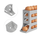 thumbnail image 2 of Dispensador Deslizante Huevera 4 Pisos 30 Huevos Beige, 2 of 3