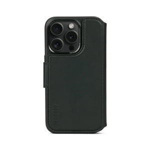 Decoded - Funda Cuero Wallet Con Magsafe Iphone 15 Pro Negro