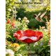 thumbnail image 5 of Estacas jardín flor metal hechas mano 5 uds estación riego abejas diseño floral jardín, 5 of 7