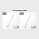 thumbnail image 1 of 24LED Mini Portable Led Lights USB Night Light Book Light Eye Protection Reading Night Light Mobile Power Reading Night Light Gift For Girl/Boyfriend/Valentines/Easter, 1 of 3
