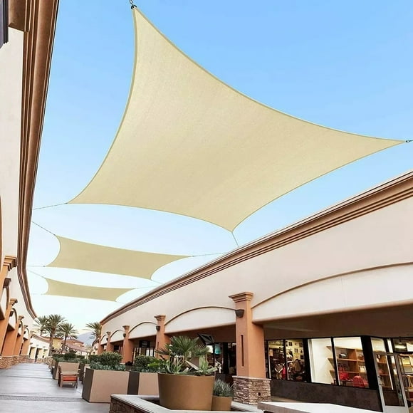 Toldo Vela Sombra Rectangular 3.5x5 Metros Filtro Uv