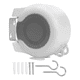 thumbnail image 2 of Tendedero retráctil ropa colgador pared doble línea 13m blanco, 2 of 2