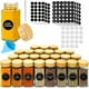 thumbnail image 1 of 24 Frascos De Especias Con Tapa De Bambú Tarros Condimentos, 1 of 6