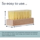 thumbnail image 3 of Juego de brochas de limpieza Fabricoat con mango de madera, 3 of 7