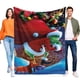 thumbnail image 1 of Manta de Franela Desmarcar Navidad Bienvenidos a Whoville 50x70cm, 1 of 6