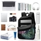 thumbnail image 3 of Space Ghost-theme Backpack, Campus style schoolbag Bookbag with Adjustable Shoulder Straps And Large Zip Compartment, Unisex Travel Bags., 3 of 6