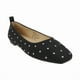 thumbnail image 3 of Ballerina Agua de Coco Tachas Negra, 3 of 6