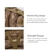 thumbnail image 4 of Bolsa de camuflaje para senderismo al aire libre, mochila de camuflaje para acampar y cazar, mochila deportiva con doble cremallera, equipo de entrenamiento, 4 of 7