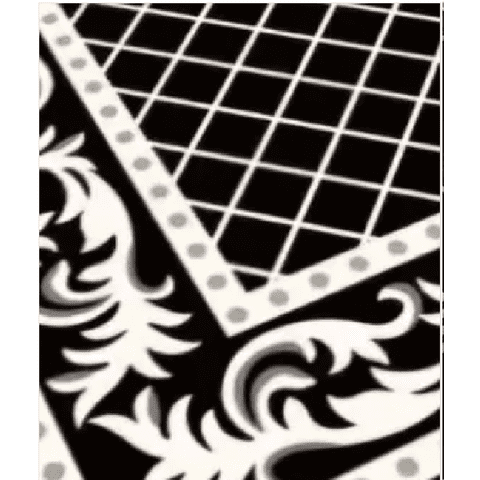 Genérico - Alfombra Living Con Diseños, Tipo Diseño 3