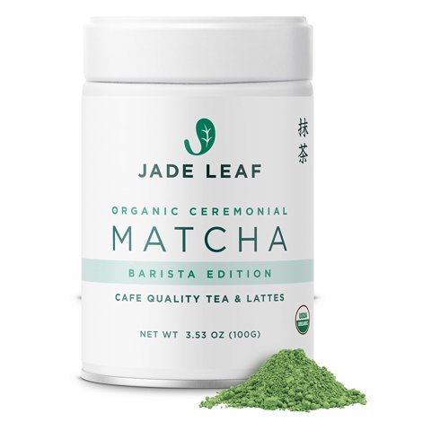 Jade Leaf Matcha - Té De Hojas De Jade, Matcha Orgánico, Grado Ceremonial, 100 G