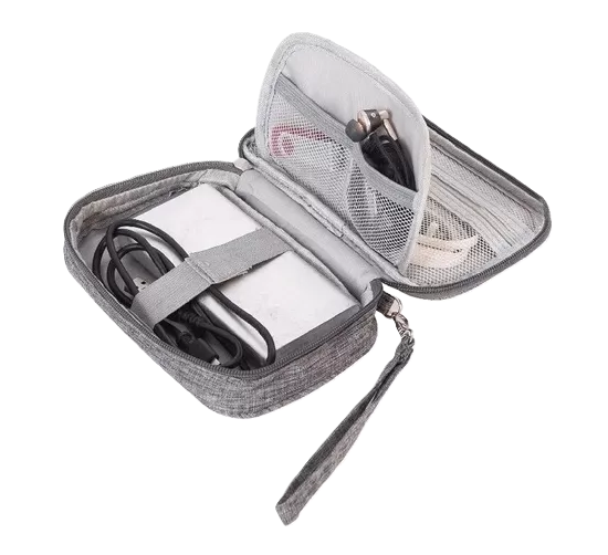 Genérico - Bolso Viaje Cable Accesorios Digital Organizador Impermeable Gris