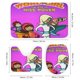 thumbnail image 3 of Juego de Cortina de Ducha Desmarcar WordGirl 4 Piezas, 3 of 6