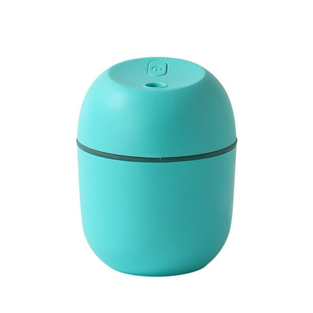 Mini humidificador Difusor de aceite aromático ajustable Purificador de aire Difusor de aire silencioso USB Humidificador de automóvil para dormitorio , VERDE