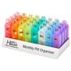 thumbnail image 1 of Organizador Mensual de Pastillas MEDca, Caja de Pastillas AM PM para 30 Días, Uso Mañana y Noche, 1 of 9