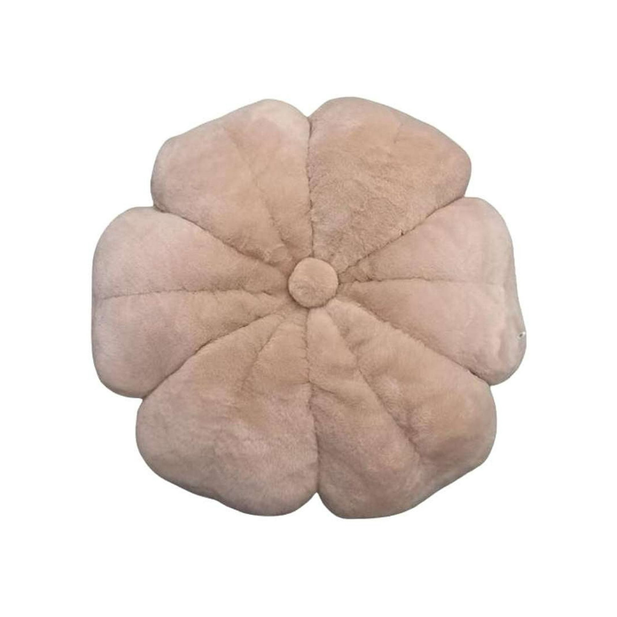 Genérico - Flor Cojin Beige 50 Cm